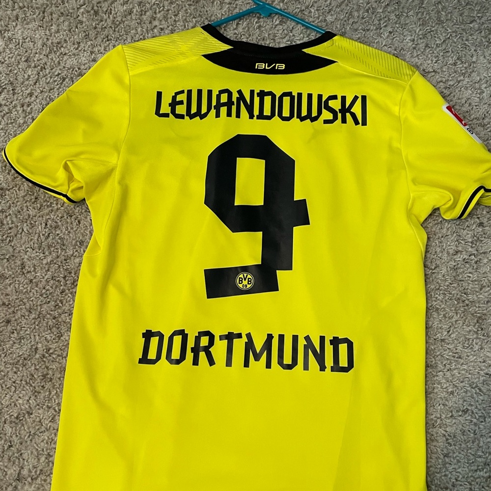 Robert Lewandoski Borussia Dortmund 2012/13 home jersey